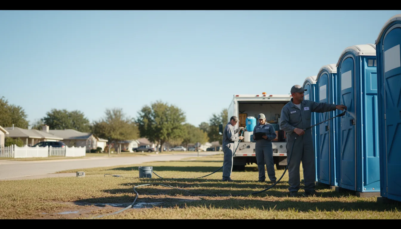 Long-Term Portable Toilet Rental in Greenbrier, AR near me
